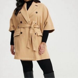 Torrid Tan Trench Coat